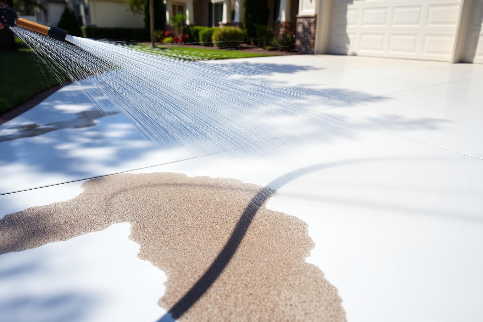 Professional pressure washing